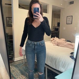 Top shop skinny jeans